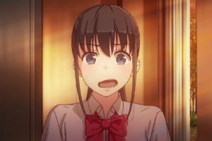 【アニメgif画像】嫌な顔されながらおパンツ見せてもらいたい#6感想：ゲーマーポニテ美少女とおパンツを賭けて勝負してみた